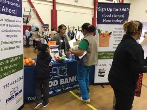 Residents in 89502 attend a family health festival. Photo courtesy of TMHC.