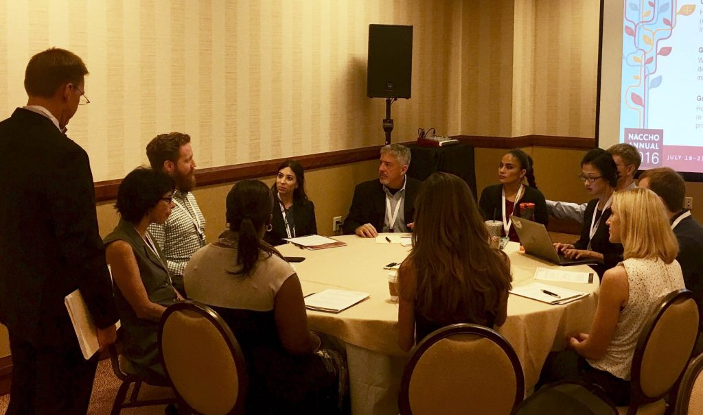 Interactive small group discussions